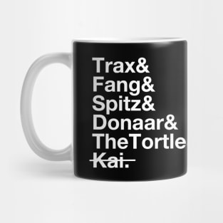 Trax&Fang&Spitz&Donaar&TheTortle&Kai Mug